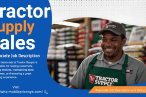 Tractor Supply sales associate job description