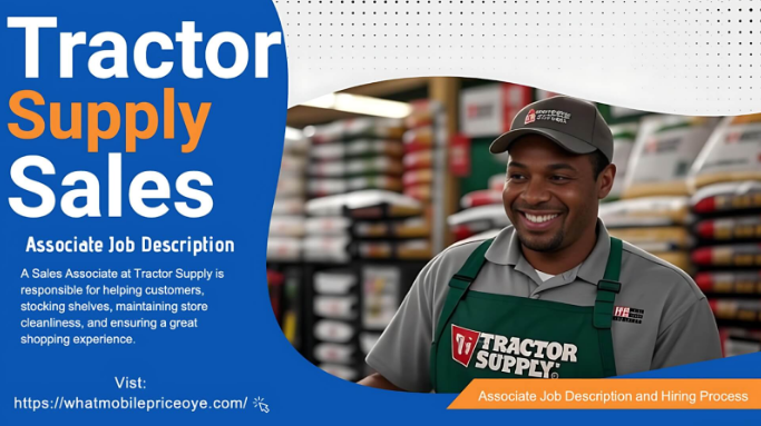 Tractor Supply sales associate job description