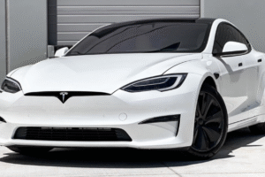 The 2024 Tesla Model S Plaid is one of the most exciting electric cars ever made. The 2024 Tesla Model S Plaid can reach incredible speeds while keeping you safe and comfortable. This car is not just about speed; it has a futuristic design, amazing technology, and a long driving range. People who love fast cars or smart electric cars will enjoy every feature of the 2024 Tesla Model S Plaid. Inside, it feels like a high-tech spaceship with touchscreens and modern controls that make driving fun and easy. Even though it is very fast, it also focuses on comfort, so passengers enjoy smooth rides. Tesla worked hard to make the 2024 Tesla Model S Plaid one of the best electric cars for everyone. It has advanced safety features, autopilot options, and an eco-friendly design that helps the environment. Many car lovers are impressed by its acceleration, which can go from 0 to 60 mph in less than 2 seconds. The battery lasts a long time, making it ideal for long trips without worrying about charging. Tesla’s design also makes the 2024 Tesla Model S Plaid look very stylish and modern. People who drive it often feel proud to own such a unique car. Whether you care about speed, technology, or comfort, this car offers everything you need in one package. 2024 Tesla Model S Plaid Performance: Speed and Power Explained The 2024 Tesla Model S Plaid has a very powerful engine. It uses electric motors that give instant speed without delay. This car can reach top speed faster than most other electric cars. Many people love this feature because it feels like driving a sports car. The car also handles curves and corners smoothly. Even though it is very fast, it does not lose stability on the road. Tesla has worked hard to balance speed with safety. The 2024 Tesla Model S Plaid is perfect for people who want excitement while driving, without compromising on comfort. Interior Comfort in the 2024 Tesla Model S Plaid: A Ride Like No Other Inside, the 2024 Tesla Model S Plaid feels very modern and comfortable. The seats are soft and supportive for long trips. The large touchscreen in the center makes it easy to control music, navigation, and climate settings. Passengers also enjoy the spacious cabin and quiet ride. Tesla designed the interior so that both drivers and passengers feel relaxed. You can even customize lighting and seat positions for the best comfort. The car’s advanced technology makes every trip enjoyable and smooth. 2024 Tesla Model S Plaid Battery Life: How Far Can It Go? The battery of the 2024 Tesla Model S Plaid is strong and long-lasting. It allows the car to drive hundreds of miles on a single charge. This makes it easy to take long trips without worrying about charging stations. Tesla also provides fast charging options, which recharge the battery quickly. With a full charge, the 2024 Tesla Model S Plaid can travel a long distance, saving time and giving peace of mind. The battery is designed to last many years with proper care, making this car a smart investment. Advanced Technology in the 2024 Tesla Model S Plaid You Must Know The 2024 Tesla Model S Plaid is full of technology that makes driving safer and easier. It has autopilot features that can help with steering, braking, and acceleration. The car can also update its software automatically to improve performance over time. Inside, the large touchscreen is easy to use and shows all the important information. Tesla designed this car for people who love modern technology and want a smart driving experience. Safety Features of the 2024 Tesla Model S Plaid: Stay Secure on the Road Safety is very important in the 2024 Tesla Model S Plaid. The car has advanced sensors, cameras, and airbags to protect passengers. It can detect nearby vehicles and avoid accidents with automatic emergency braking. The autopilot system also helps drivers stay safe on highways. Tesla designed this car with high safety standards so that both drivers and passengers feel secure. Exterior Design of the 2024 Tesla Model S Plaid: Sleek and Modern Look The 2024 Tesla Model S Plaid looks very stylish and modern. Its aerodynamic shape helps it move faster and use less energy. The car has smooth lines, LED lights, and a futuristic look that stands out on the road. Many people notice the car’s design and admire it. Tesla made sure the exterior looks as good as the interior feels. Charging Options for the 2024 Tesla Model S Plaid: Fast and Easy Charging the 2024 Tesla Model S Plaid is simple and fast. Tesla offers home chargers and superchargers that give power quickly. You can charge at home overnight or use a fast charger on the road. The car also shows charging status on the screen, so you always know how much battery is left. Charging is easy and convenient for daily use and long trips. Autopilot and Smart Driving in the 2024 Tesla Model S Plaid The autopilot feature in the 2024 Tesla Model S Plaid makes driving easier. It can help with steering, lane changing, and braking. This technology reduces stress on long drives and makes traffic easier to handle. The smart system also learns from driving patterns to improve performance over time. Tesla’s autopilot is one of the most advanced in electric cars today. Conclusion The 2024 Tesla Model S Plaid is an incredible electric car for anyone who loves speed, technology, and comfort. It is fast, safe, and eco-friendly. With a long battery range, smart autopilot, and stylish design, it offers a unique driving experience. Whether you are commuting daily or going on long trips, the 2024 Tesla Model S Plaid gives you everything you need in one car. Investing in this car is worth it for both performance and future-proof technology. Faqs Q1: How fast is the 2024 Tesla Model S Plaid? It can go from 0 to 60 mph in less than 2 seconds. Q2: How far can the battery last? It can travel hundreds of miles on a single charge depending on driving conditions. Q3: Does it have autopilot? Yes, the 2024 Tesla Model S Plaid has advanced autopilot for smart driving.