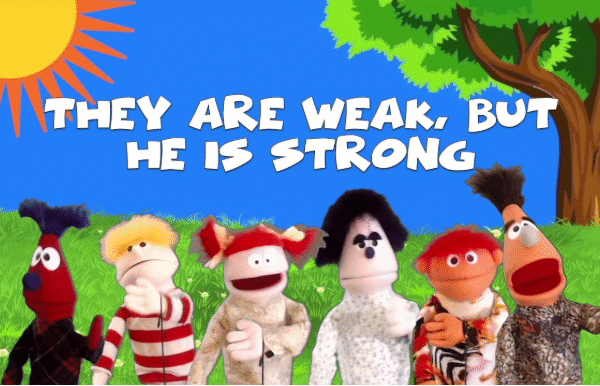 Jesus loves the little children puppets racist