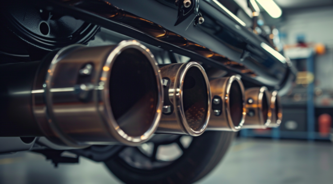 Does a flowmaster muffler increase horsepower